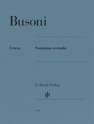 Busoni - Sonatina Seconda for Piano Solo Urtext Edition