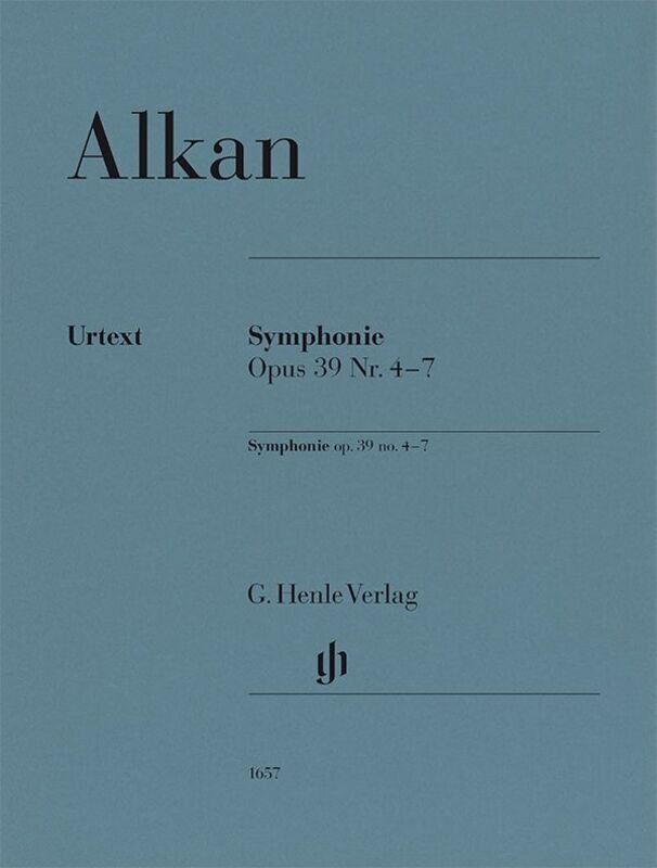 Alkan - Symphony Op. 39 No. 4-7 for Piano Solo, 60 Pages, G. Henle Verlag