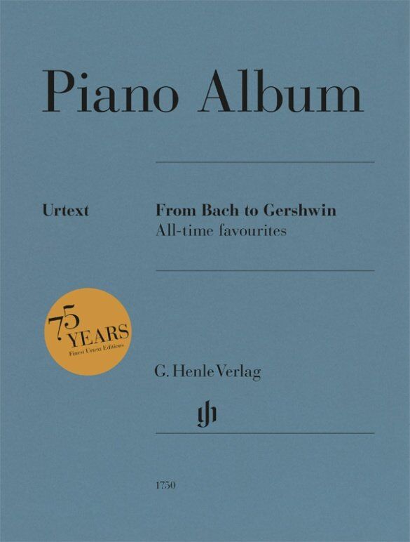 Piano Album: From Bach to Gershwin - 17 Famous Piano Pieces, G. Henle Verlag, 48 Pages