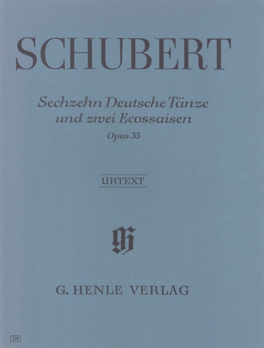 German Dances 16 And 2 Ecossaises Op 33 (Softcover Book)