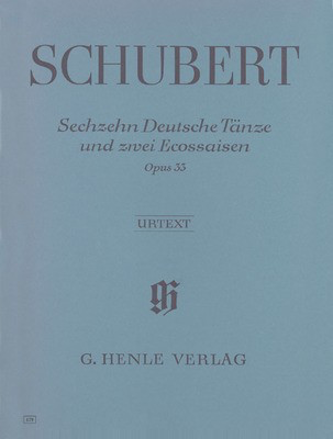 16 German Dances and 2 Ecossaises Op. 33 D 783 Piano Sheet Music