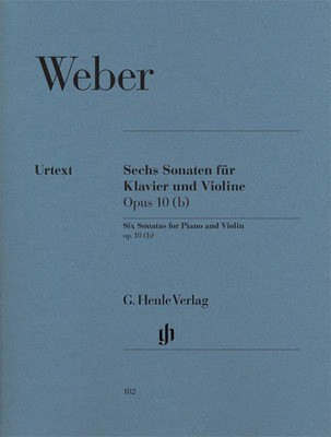 6 Violin Sonatas Op. 10b for Violin and Piano