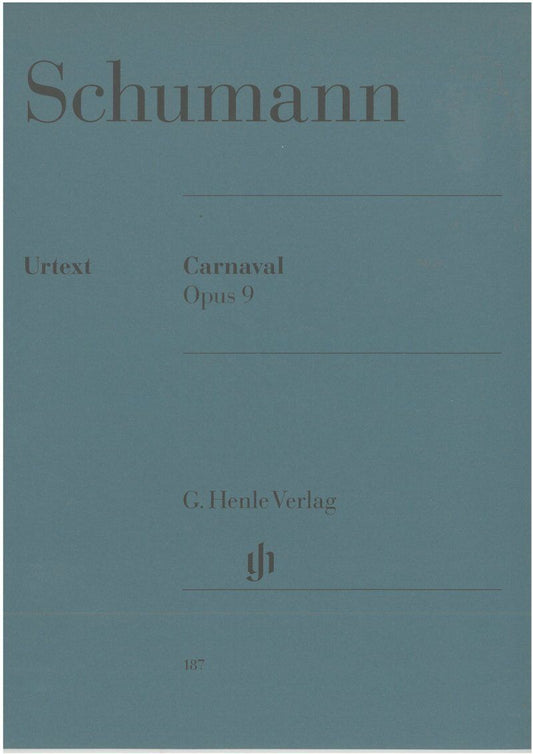 Schumann - Carnaval Op. 9 for Piano Solo, G. Henle Verlag, 48 Pages