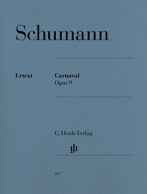 Schumann - Carnaval Op. 9 for Piano Solo, G. Henle Verlag, 48 Pages — view 2