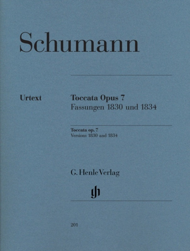 Schumann - Toccata Op 7 (Softcover Book)