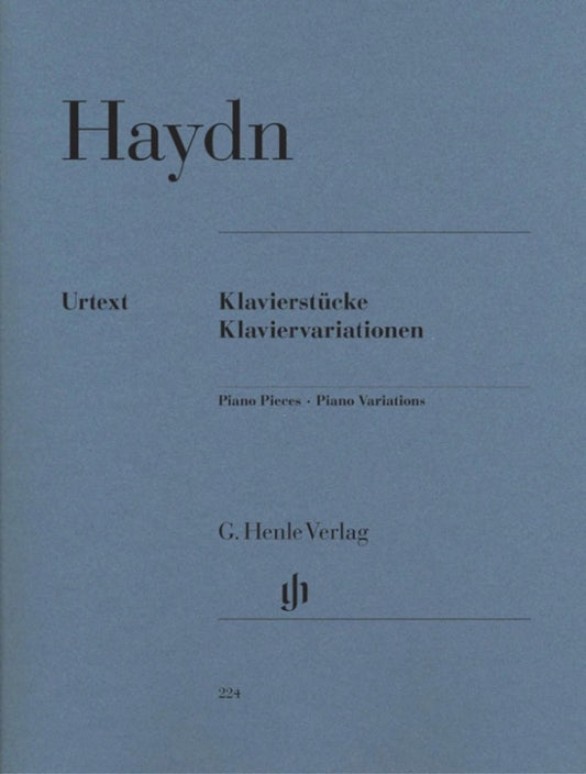 Haydn - Piano Pieces And Variations (Softcover Book)