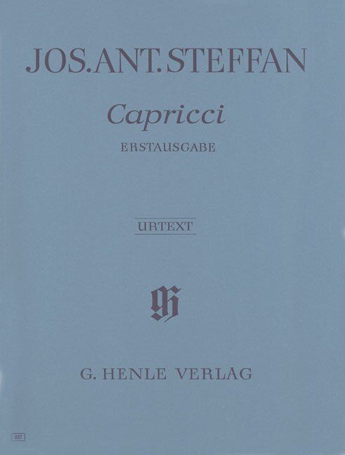 Capricci for Piano Solo by Joseph Anton Steffan, First Edition, 62 Pages, Published by G. Henle Verlag