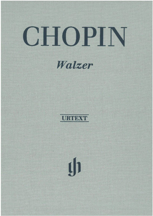 Waltzes Bound Urtext by Frederic Chopin, Piano Solo, G. Henle Verlag, 112 Pages