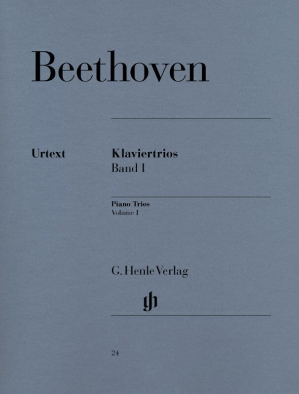 Beethoven - Piano Trios Vol 1 Violin/Vc/Piano (Music Score/Parts) Book