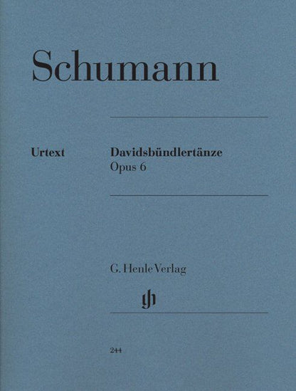 Schumann - Davidsbundlertanze Op. 6 Urtext for Piano Solo, 60 Pages, G. Henle Verlag — view 2