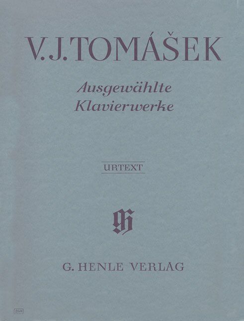 Selected Piano Works by Vaclav Jan Tomasek, G. Henle Verlag, Piano Solo, 127 Pages