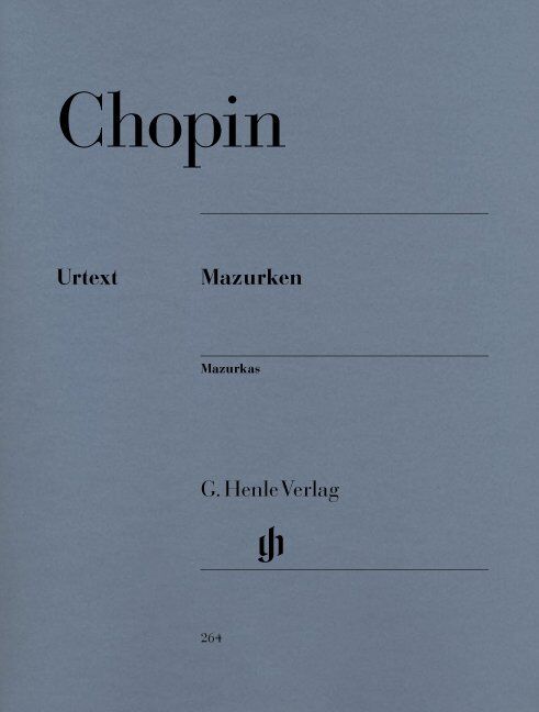 Chopin Mazurkas Urtext for Piano Solo, Editor Ewald Zimmermann, Fingering Hans-Martin Theopold, 192 Pages, Intermediate to Advanced Level — view 2