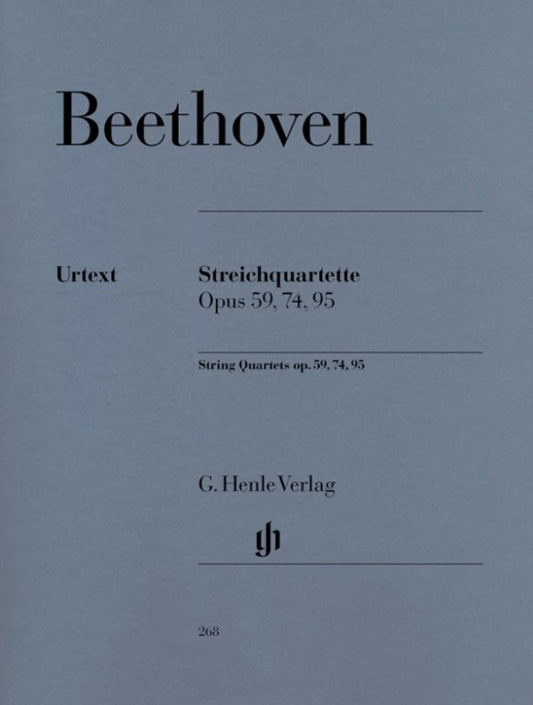 String Quartet Op 59 74 95 2Violin Viola Vc (Set Of Parts) Book