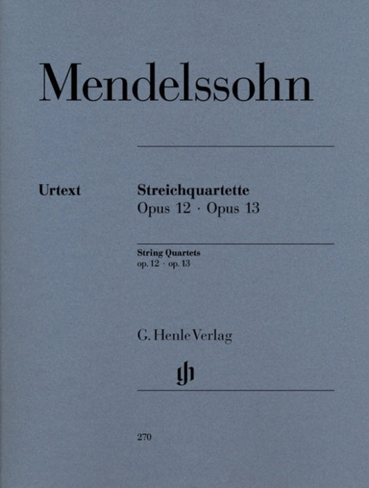 String Quartets Op 12 Op 13 (Set Of Parts) Book