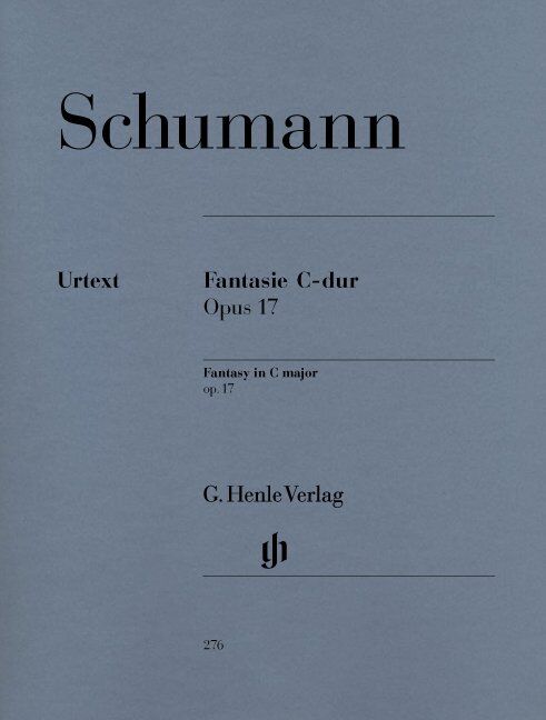 Schumann - Fantasy in C Major Op. 17 for Piano Solo, 52 Pages, G. Henle Verlag