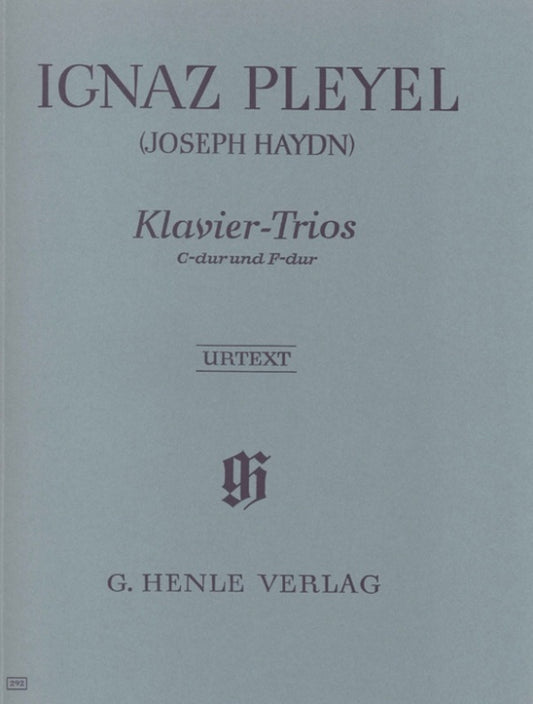 Piano Trios Previously Attributed Haydn (Set Of Parts) Book