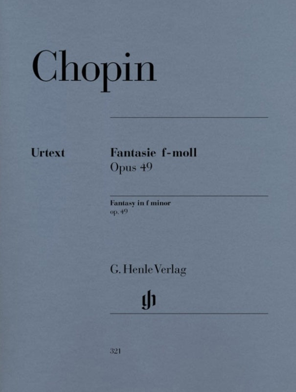 Fantasy Op 49 F Min (Softcover Book)