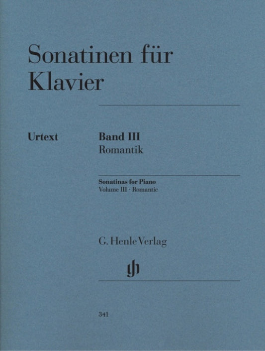 Sonatinas For Piano Book 3 Romantic (Softcover Book)