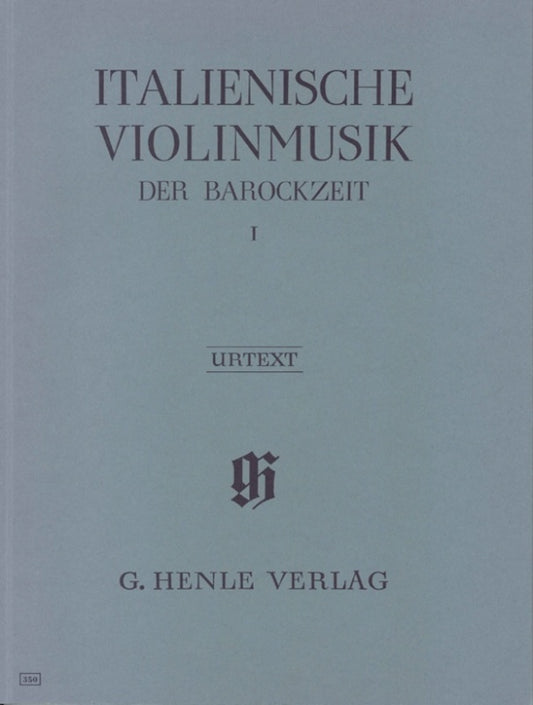 Italian Violin Music Book 1 Baroque Violin/Piano (Softcover Book)