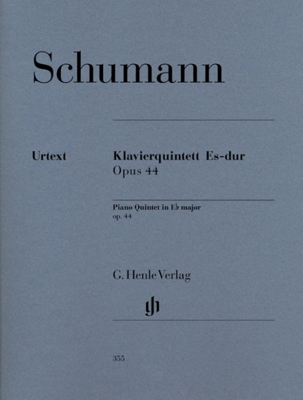 Quintet Op 44 E Flat Piano 2Violin Viola Vc (Set Of Parts) Book
