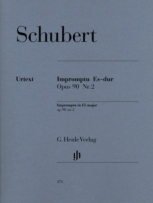 Impromptu in E flat major Op 90 No 2 D 899 Sheet Music for Piano Solo