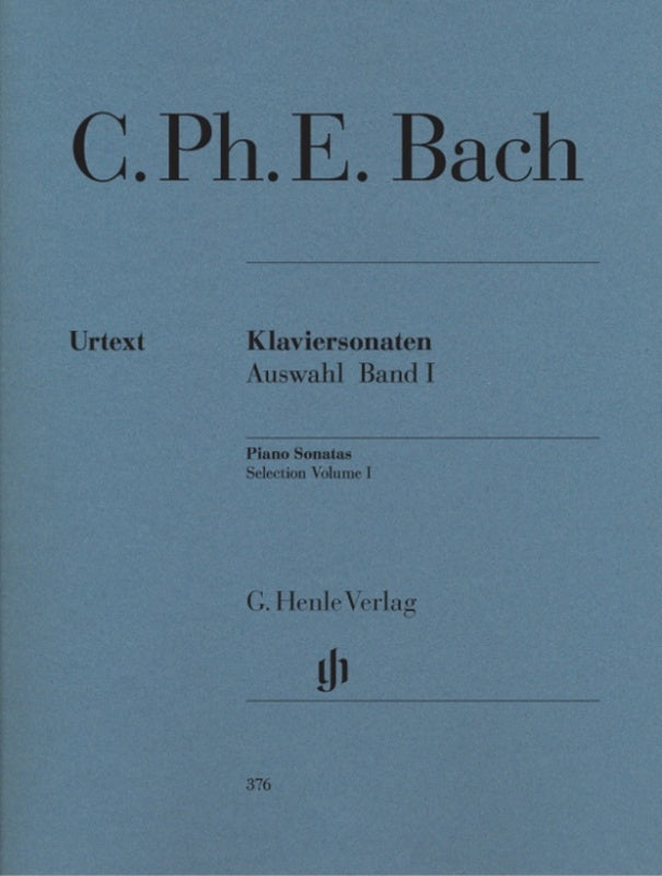 Cpe Bach - Selected Sonatas Book 1 Urtext (Softcover Book)