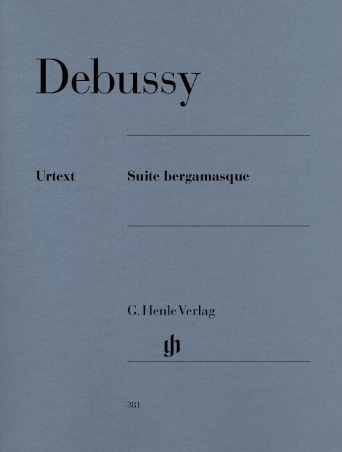 Debussy - Suite Bergamasque Urtext Edition for Piano Solo, Edited by Heinemann, 32 Pages — view 2