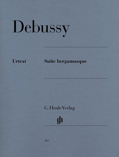 Debussy - Suite Bergamasque Urtext Edition for Piano Solo, Edited by Heinemann, 32 Pages — view 2