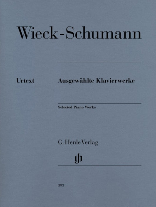 Clara Schumann - Selected Piano Works (Softcover Book)