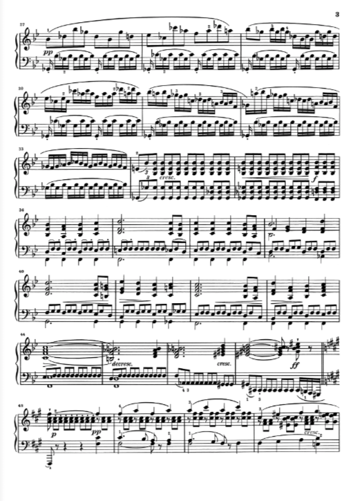 Schubert Piano Sonata in B Flat Major D 960 Urtext Edition — view 3