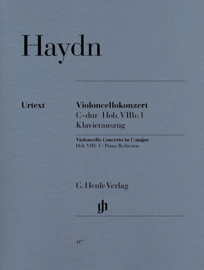 Haydn Concerto in C Major Hob. VIIb:1 for Cello and Piano, Urtext Edition by G. Henle Verlag, Edited by Sonja Gerlach, 59 Pages — view 2