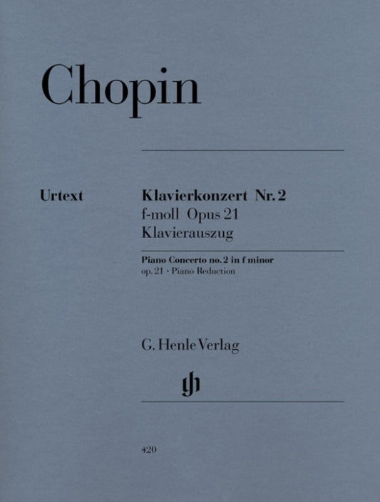 Concerto No 2 Op 21 F Min 2P 4H (Softcover Book)