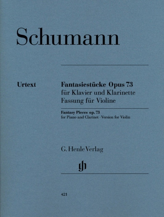 Fantasy Pieces Op 73 Violin/Piano (Softcover Book)