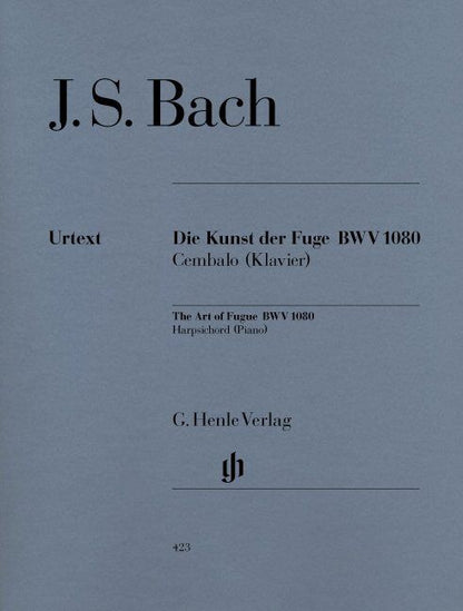 Bach - The Art of the Fugue BWV 1080 for Piano Solo, 140 Pages, G. Henle Verlag — view 2