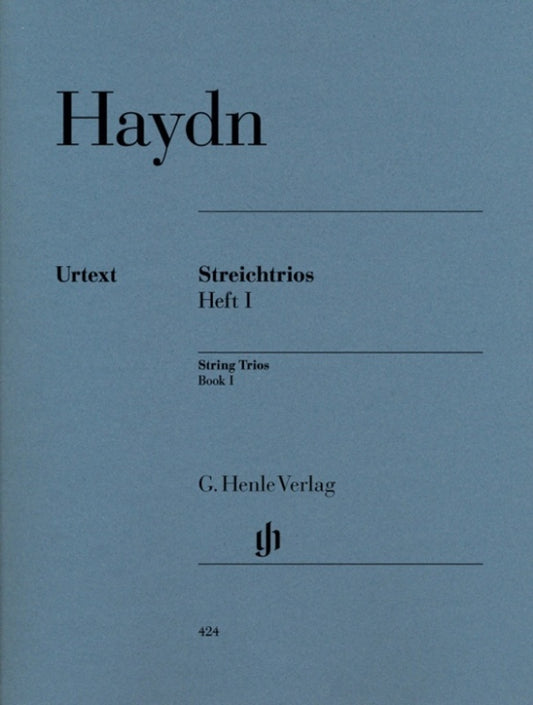 String Trios Book 1 Violin Viola Vc Urtext (Set Of Parts) Book