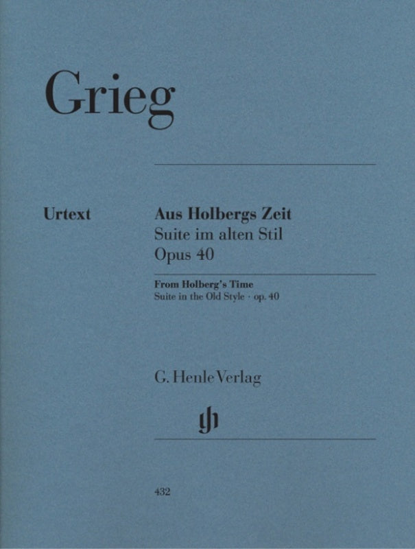 Holberg Suite Op 40 (Softcover Book)