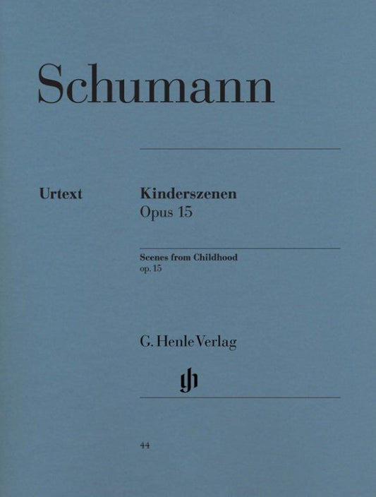 Schumann - Scenes from Childhood Op. 15 Urtext for Piano Solo, 28 Pages, G. Henle Verlag Edition