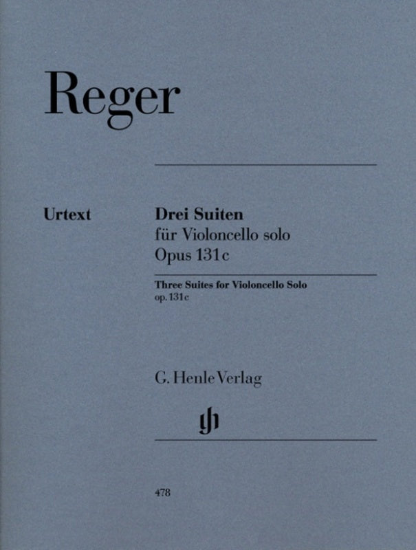 Suites 3 Op 131C Vlc Solo (Softcover Book)