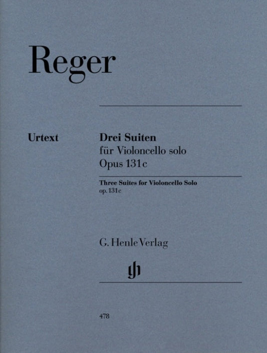 Suites 3 Op 131C Vlc Solo (Softcover Book)