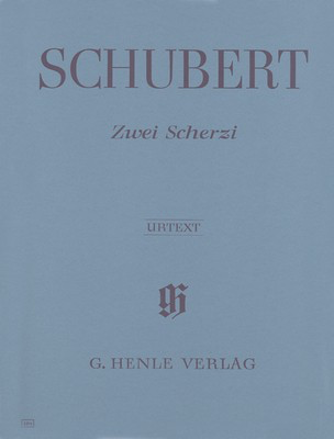 Two Scherzi D 593 for Piano - Schubert's No. 1 in Bb and No. 2 in Db, Urtext Edition, Edited by Gertraut Haberkamp