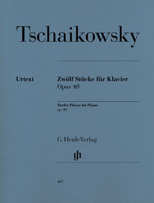 Twelve Piano Pieces Op 40 - Sheet Music for Piano Solo