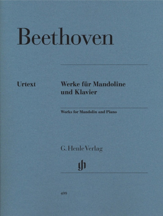 Works For Mandolin And Piano (Softcover Book)