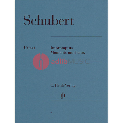 Schubert - Impromptus and Moments Musicaux for Piano Solo - Henle HN4 — view 2