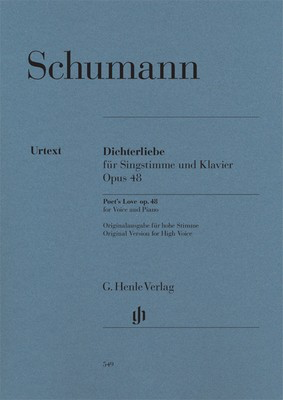 Dichterliebe Op 48 for High Voice and Piano Sheet Music