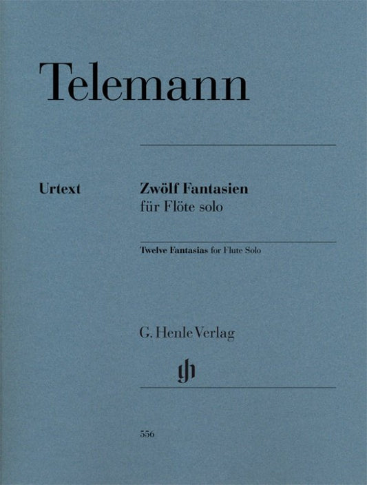 Telemann: 12 Fantasias for Flute Solo, TWV 40:2–13 (G. Henle Verlag)