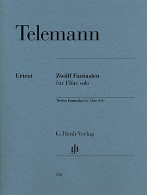 Twelve Fantasias for Flute Solo TWV 40 2-13 Sheet Music