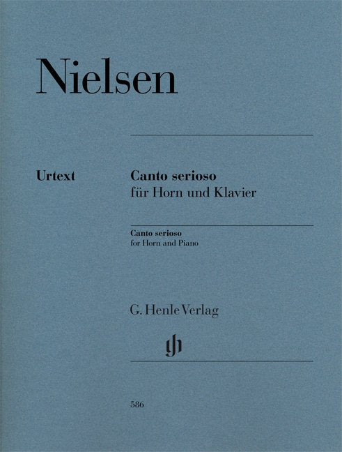 Nielsen: Canto Serioso — Horn & Piano (G. Henle Verlag)