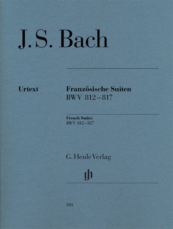Bach: French Suites, BWV 812–817 — Piano (G. Henle Verlag)