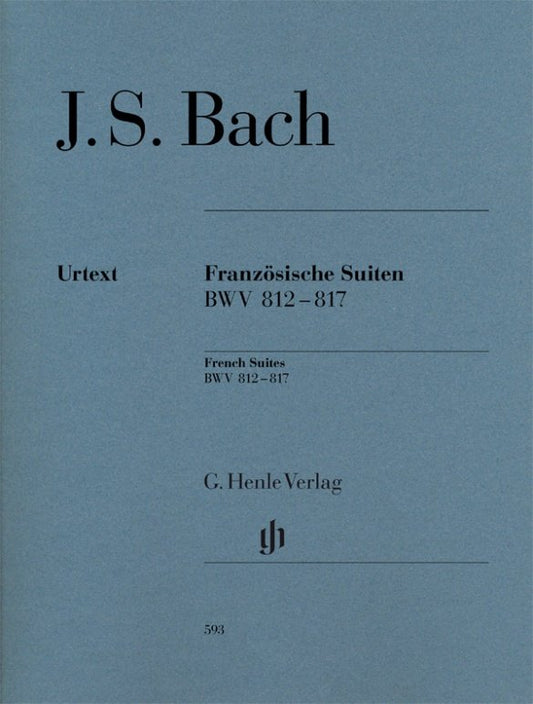 Bach: French Suites, BWV 812–817 — Piano (G. Henle Verlag)