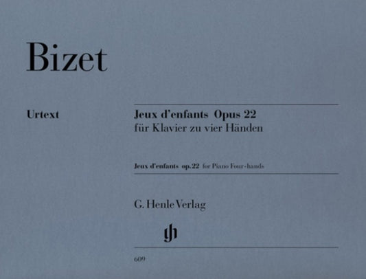 Bizet - Jeux Denfants Op 22 Piano Duet Urtext (Softcover Book)